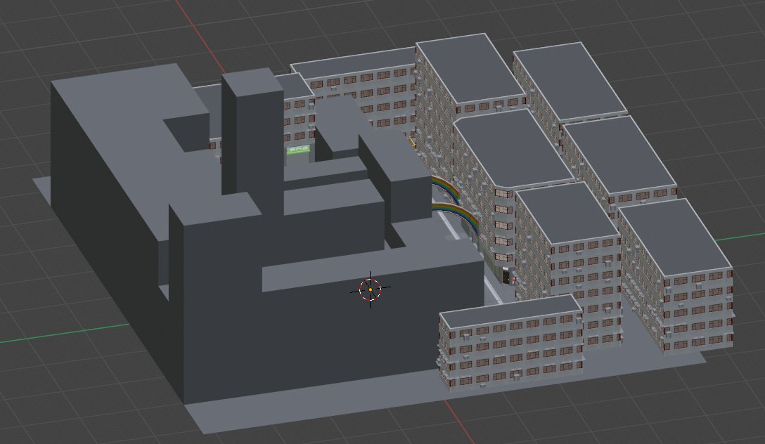 NakanoHanto's tweet photo. 現状の進捗はこんな感じ
#エニカラ街 #エニカラ街の裏側
#blender #b3d #buildify https://t.co/3QV3Yfeb81