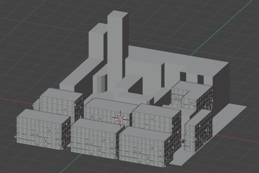 NakanoHanto's tweet photo. 現状の進捗はこんな感じ
#エニカラ街 #エニカラ街の裏側
#blender #b3d #buildify https://t.co/3QV3Yfeb81