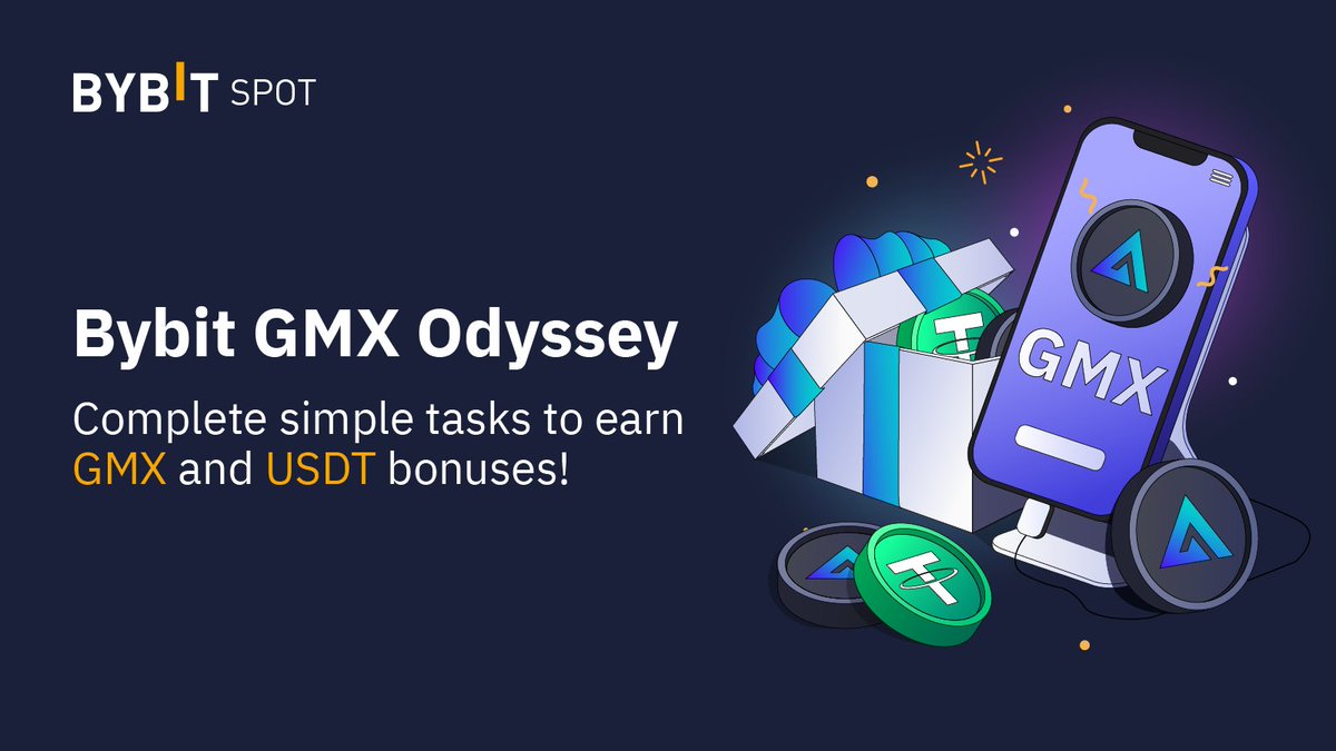Bybit_Official's tweet photo. 📣 #Bybit GMX Odyssey: 2,500 $GMX and $USDT Bonuses Up for Grabs!

🤩 Explore @GMX_IO on @arbitrum or @avalancheavax and earn $18 $GMX! 

🗓 Event period: Oct 11, 2022 – Oct 25, 2022

👉🏻 Join now: https://t.co/y1o9PZSAZe

😉 Psst…Get more bonus if you invite friends! https://t.co/M9OVuKhtt7
