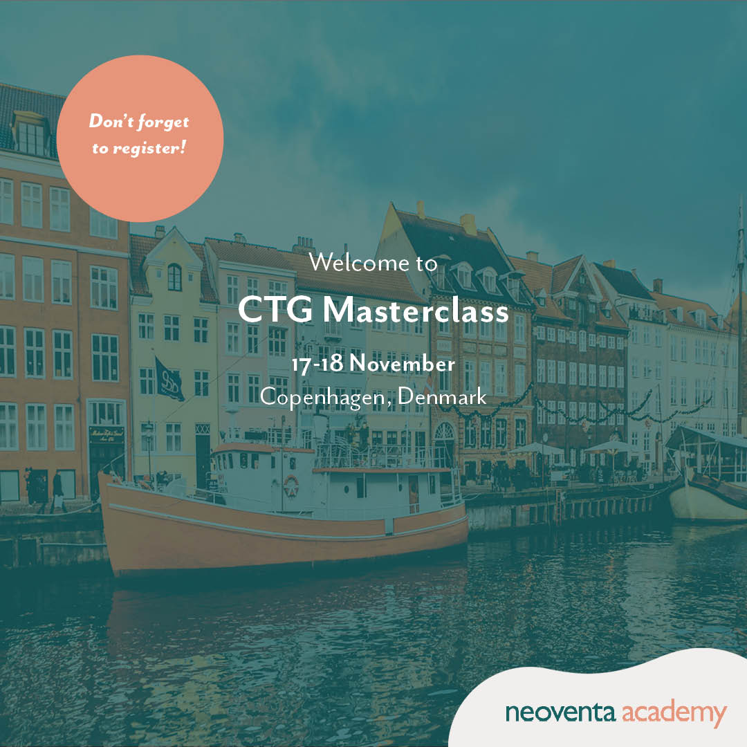 NeoventaMedical's tweet photo. There are still a few seats left for our live CTG Masterclass in Copenhagen on the 17th – 18th of November. Make sure to secure your spot by registering through this link; https://t.co/44tKRXnYVt

Looking forward to seeing you there! 

#CTGmasterclass #CTGinterpretation #neoventa https://t.co/wjbF2kvLaB