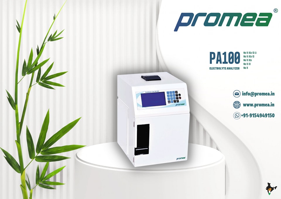 promealtd's tweet image. Power Packed features which can fulfill the needs of every laboratory. Promea proudly presents PA100 Electrolyte Analyzer.

#electrolyteanalyzer #promea #ivd #oem #odm #privatelabel #electrolytes #iseelectrolyteanalyzer #invitrodiagnostics #AtmanirbharBharat #madeinindia