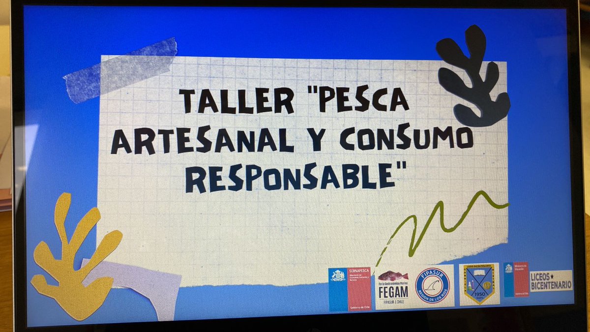 FEGAMVald's tweet photo. #MAFIL: En el Marco de la Feria Gastronómica Marina, apoyada por @indespacl realizamos un taller de difusión a estudiantes de 4° Medio en el Liceo Bicentenario Gabriela Mistral denominado "Pesca Artesanal y Consumo Responsable" a cargo de las docentes Nataly  y Fernanda. https://t.co/J60yYB83Sp