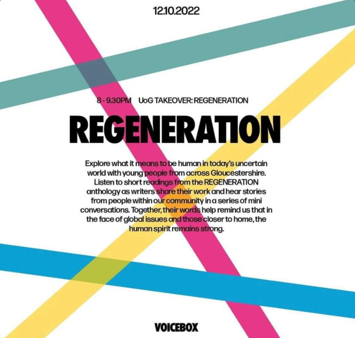 Looking forward to hearing some of our joint students read their work tomorrow at the Cheltenham Literature Festival! The event is free and takes place on the Voicebox stage.
