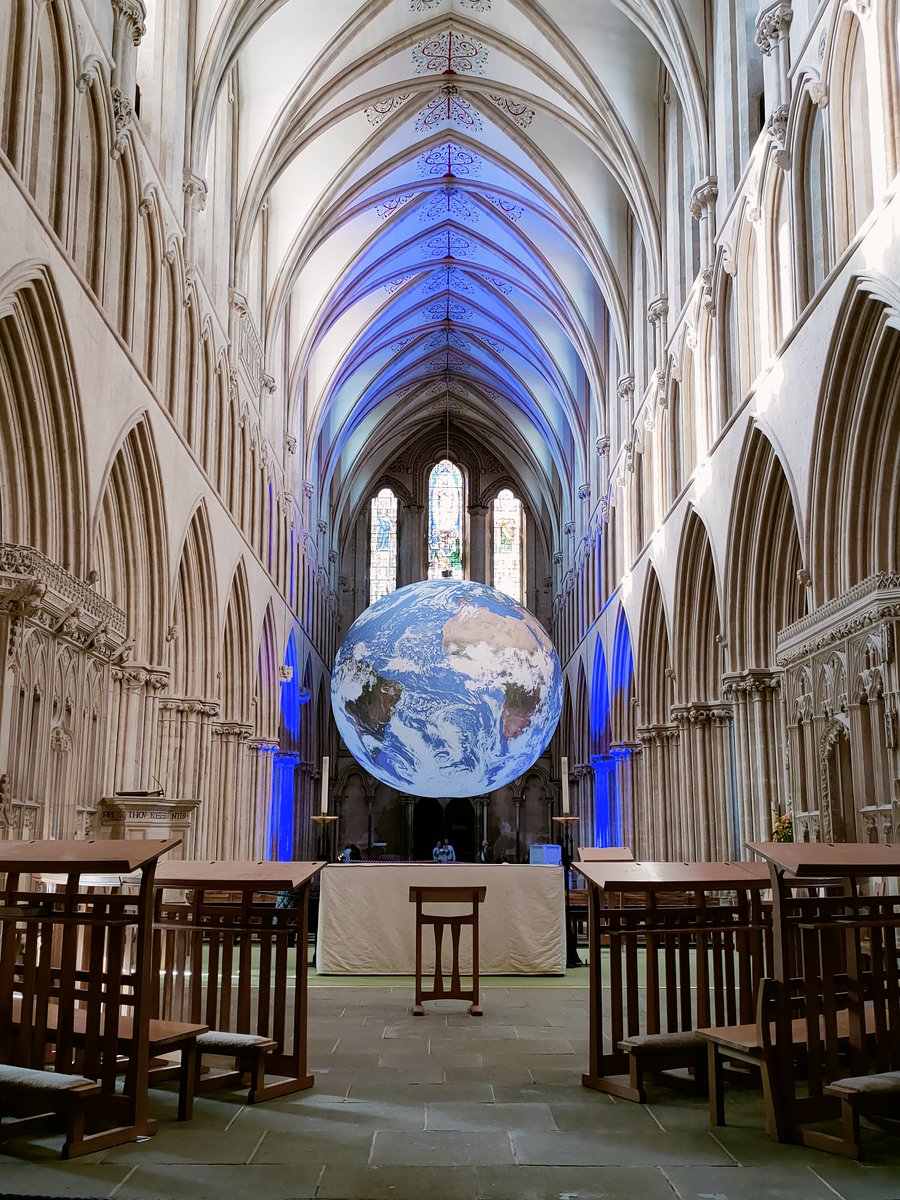 Gaia has landed at Wells Cathedral! 🌍
Luke Jerram's touring artwork will be here until Thursday 10 November so come and see it while you can! Visiting hours are 9am-4pm Monday-Saturday and 12pm-2pm, 4pm-6pm on Sunday.
Open evening dates will be announced soon...
#GaiaWells 🌍