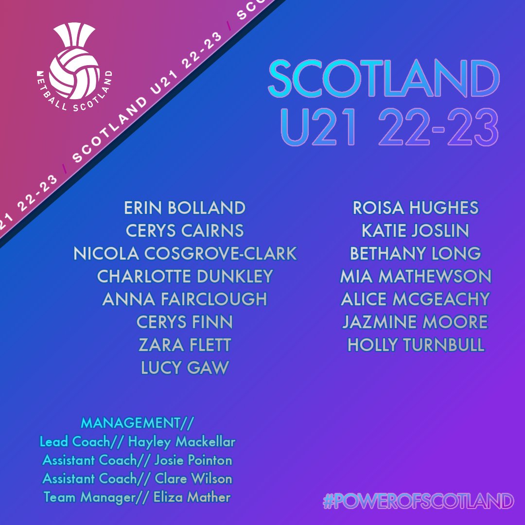 NetballScotland's tweet image. National Squads complete with management teams😇

Congratulations to all the coaches, assistant coaches and managers! We could not do it without you, you are the FUTURE of netball! 

#nationalsquads #managementteams
