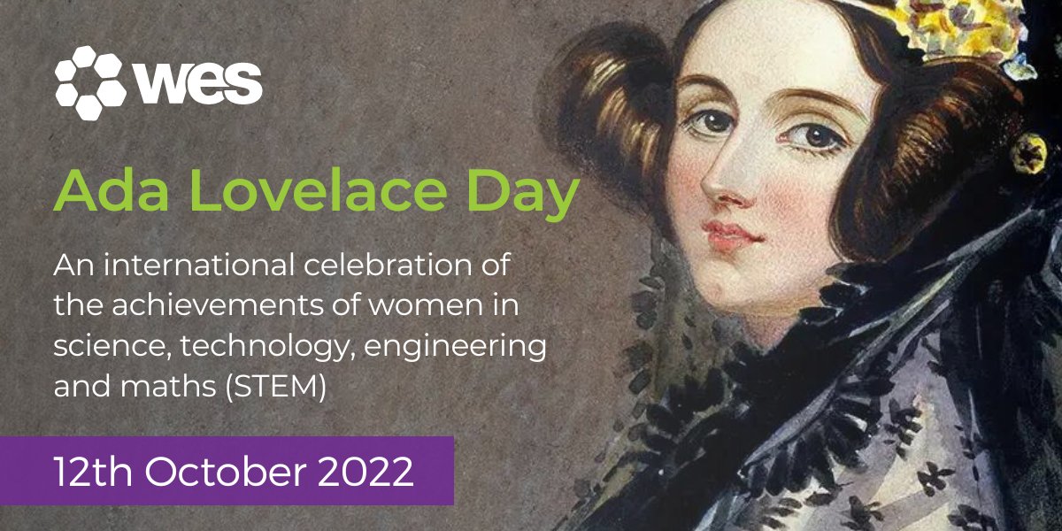 WES1919's tweet photo. Happy Ada Lovelace Day #ALD22
 
Today we celebrate the achievements and raise awareness of #womeninSTEM. Who inspires you in STEM? Take a moment to reach out to them or tag them below! https://t.co/sfk06K8kmL