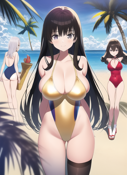 AIでやる顔調整をマスターできた。

これはアニメ風+ソシャゲ風をハイブリッドしたもの。

#novelAI 