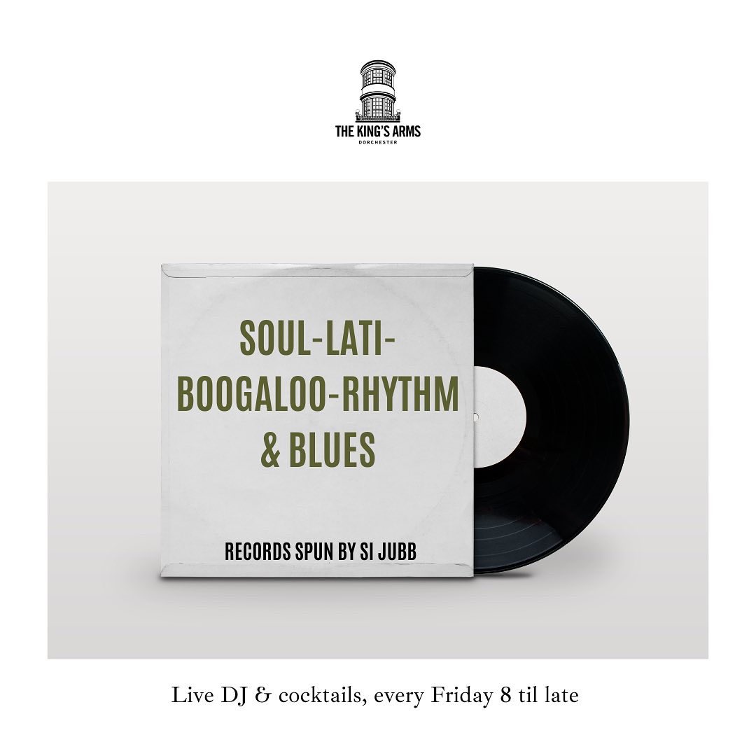 Friday nights at The King’s Arms, kicking off this week.