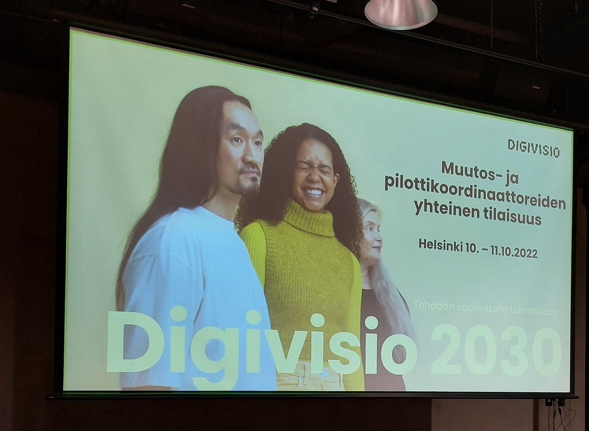 Muutosohjelma käynnistyi. Kääritään hihat. #Digivisio2030