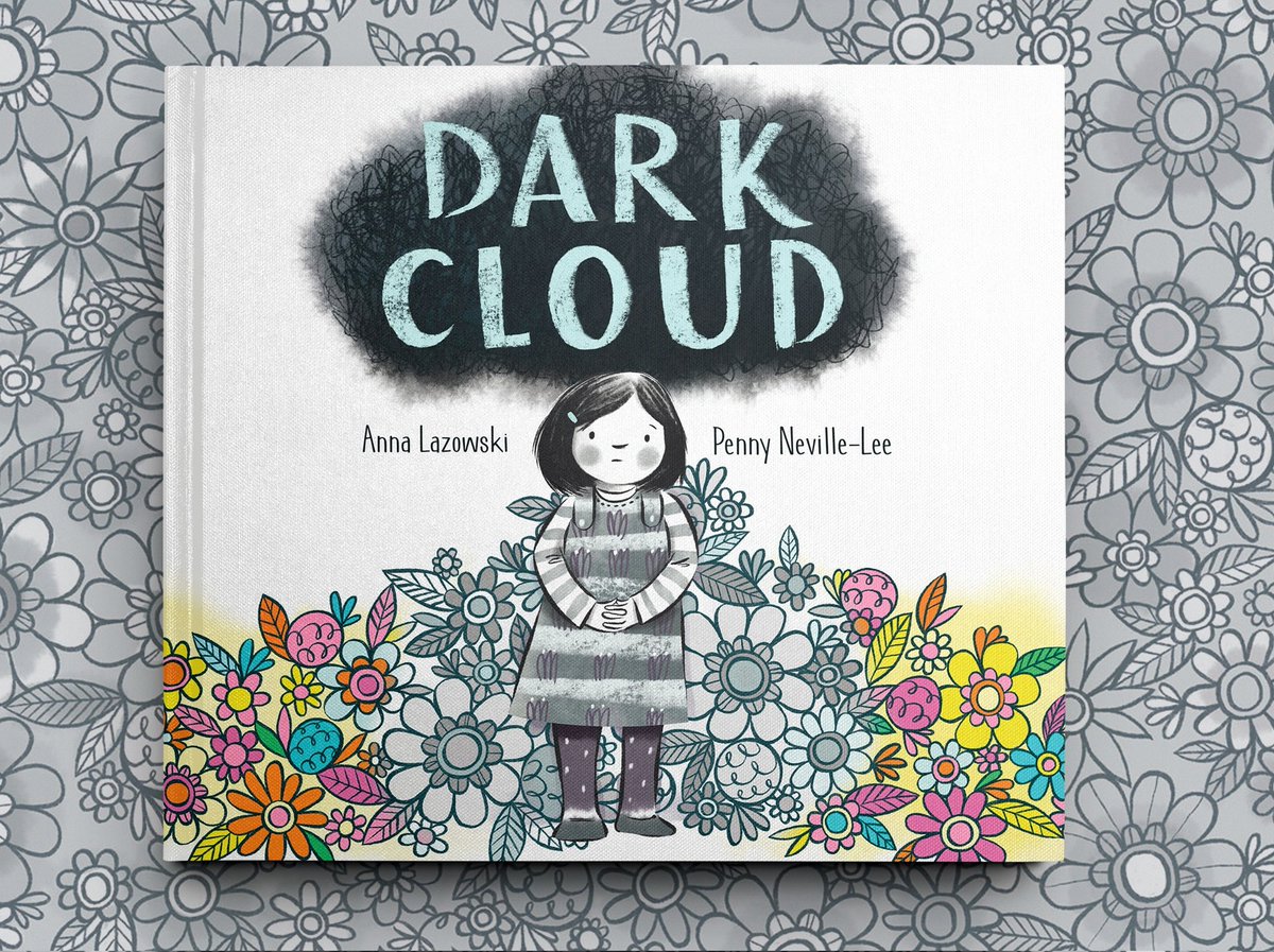🌼☁️COVER REVEAL!☁️🌸 @anna_lazowski and I are delighted to reveal our first book together (and my first ever picture book! Woo hoo!!). We're both so proud of #DarkCloud and can't wait until it's out and into the hands of readers. Pre-order now! Publishes May '23.