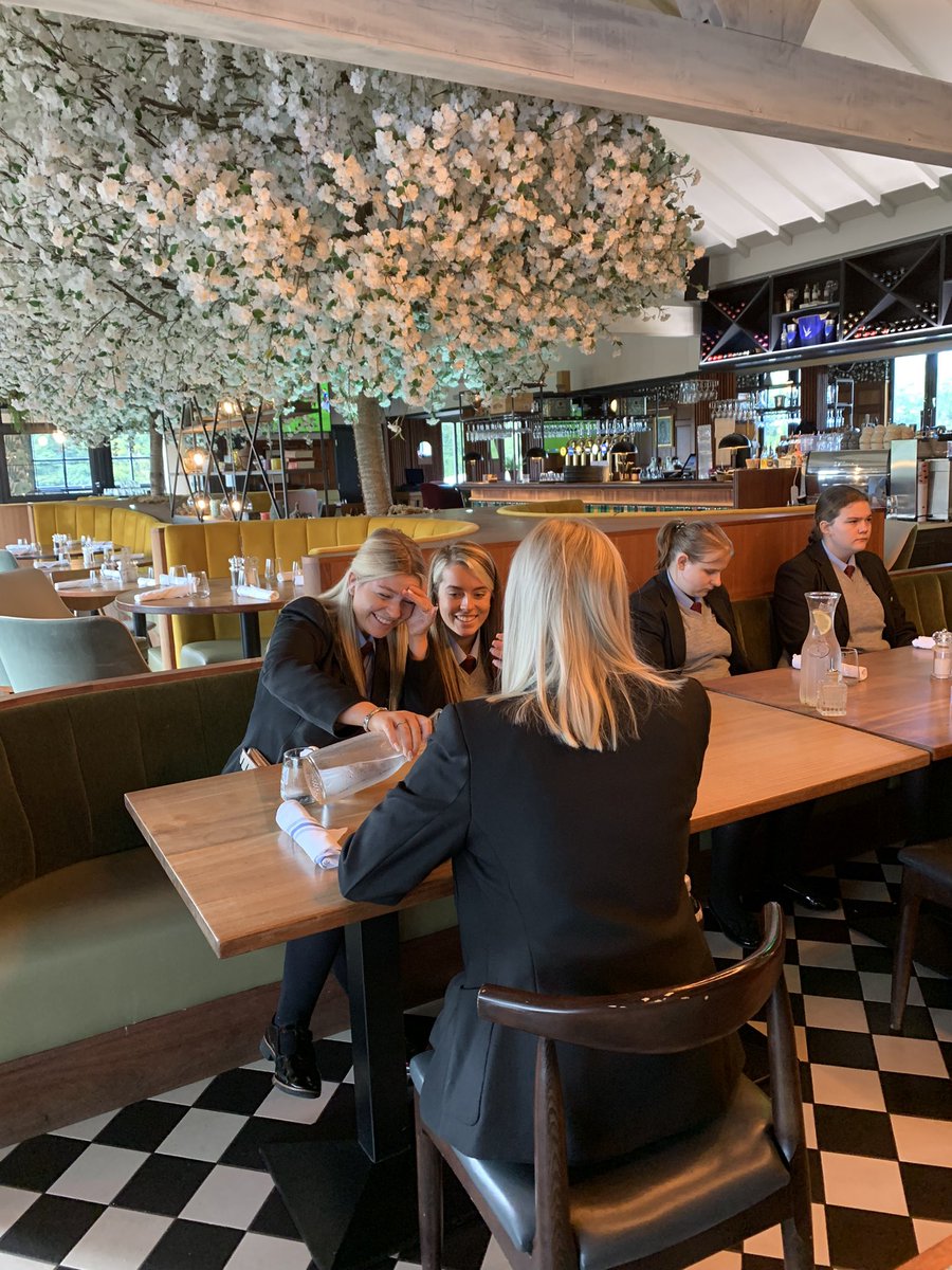 StPiusXHEDept1's tweet photo. Students got to enjoy a selection of  lunch items in the Castle Kitchen @GalgormResort after our tour around the resort. @spxpost16 @spxks4 @spxcollege https://t.co/tTHj3Ifw3B