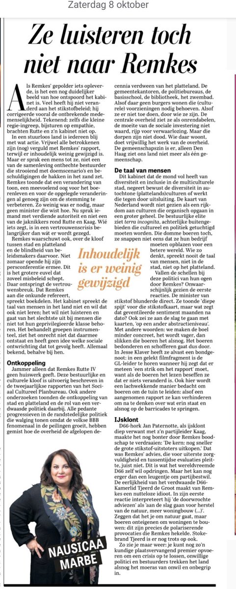 Payperback's tweet photo. “D66 hork @JPaternotte, als ijsklont diep verwant met z’n partijleider Kaag” #Woordkunstenaar #InDeRoos @nausicaamarbe https://t.co/d9ONiJyjfC