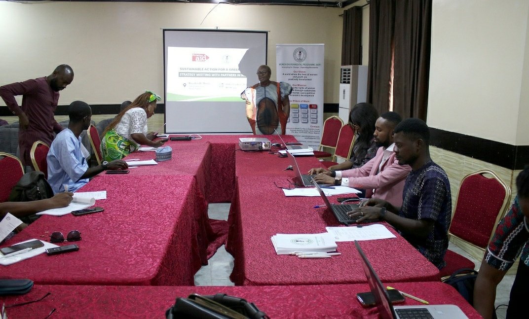 WEP_Nigeria's tweet image. Ongoing Strategy meeting with partners in Nigeria.
WEP is partnering with @CAID_Nigeria towards ensuring that the population of locals are resilient to the impacts of climate change in targeted regions globally.