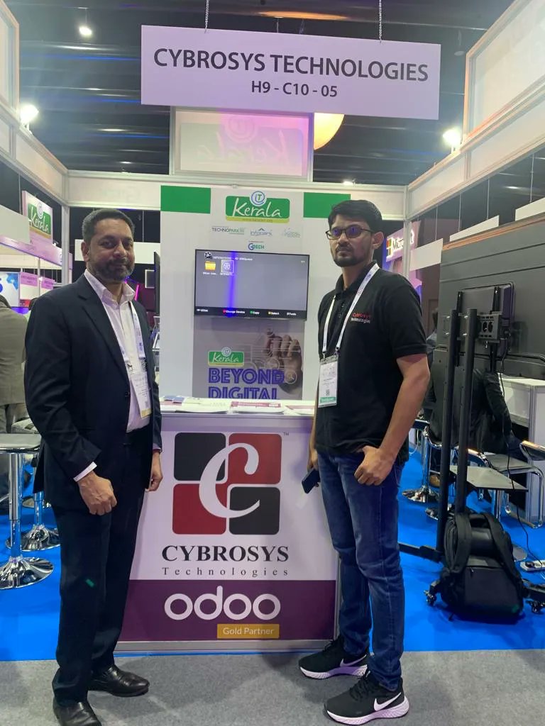 Cybrosys's tweet image. 📅 Day#1

Wrap to the First day of GITEX GLOBAL!
Happy to meet our customers!
Visit CYBROSYS Technologies Pvt Ltd at GITEX!
We look forward to meeting you at Hall 9, Stand H9- C10.05 at the Dubai World Trade Centre.
#GITEX2022 #Dubai #cybrosysodoo #odooerp #odoogoldpartner