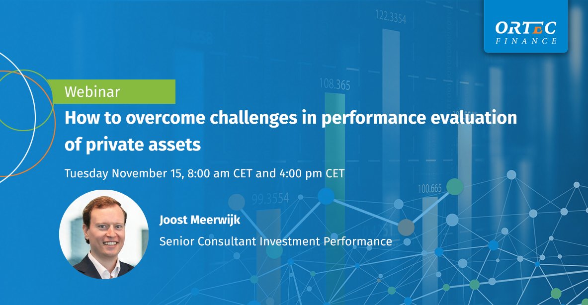 Webinar Nov 15, by Joost Meerwijk: How to overcome challenges in performance evaluation of private assets? Interested? Register for for 8:00 am CET or for 4:00 pm CET here: bit.ly/3ExQzCI

#PrivateAssetsInvesting #PerformanceAttribution #PEARL #OvercomingChallenges