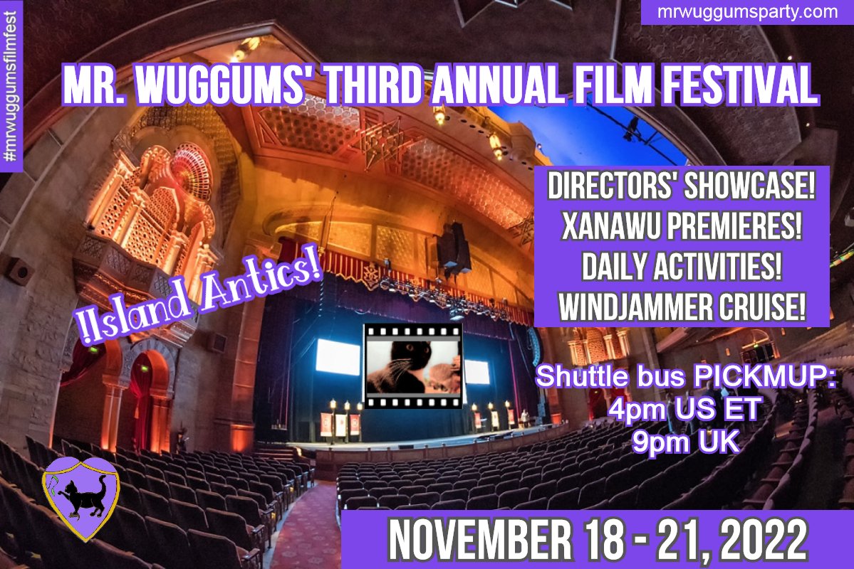 MrWuggums's tweet photo. ***CASTING CALL - EXTRAS***
#Anipals are needed as guests, diners & patrons for upcoming scenes at #mrwuggumsfilmfest
All ages welcome!
Pirate or "Caribbean casual" attire is encouraged, not required. Submit your pics by 11/2 using the hashtag #MrWuggumsExtras !๐ฌ
#ChillTent https://t.co/A5xdblwDT5