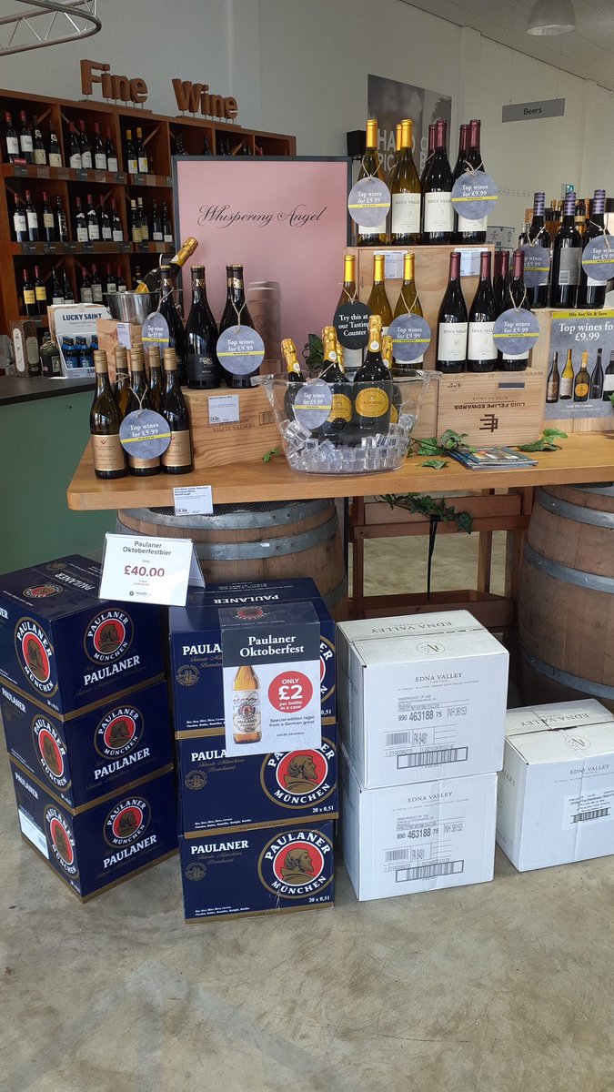 Still a few cases of Oktoberfest available. Along with some great deals on top wines.