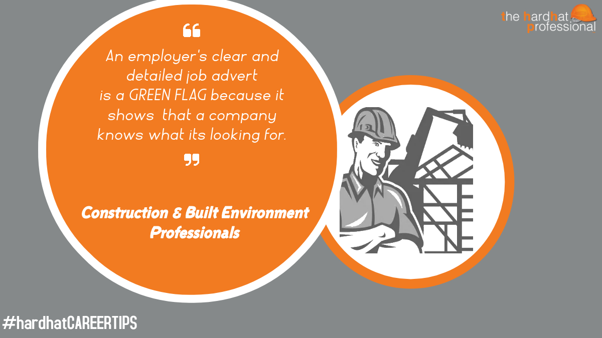 hardhatprof's tweet image. #hardhatCAREERTIPS: 11 green flags #ConstructionProfessionals and #BuiltEnvironmentProfessionals use to identify potential employers 

To read more: 
hardhatprofessional.blogspot.com/2022/10/career…