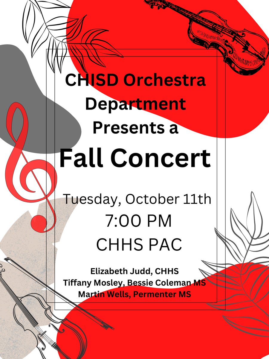 CHISD Orchestras tweet media
