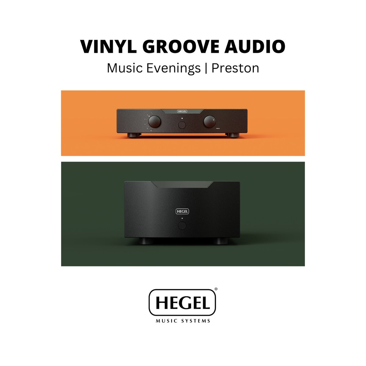 vinylgrooveaud's tweet photo. We are pleased to announce that our 4th planned #musicevening is with @Hegel_Music on Thursday 3rd November at our #preston showroom (6-9pm). 

We are excited to be showcasing the brand new #hegel reference P30a pre &amp; H30a power amplifier combination:

https://t.co/O0FyXq8sqA https://t.co/dAot6ycmff