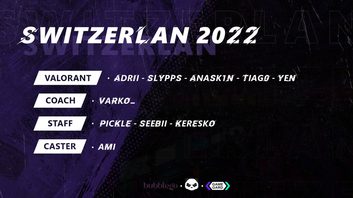 Retrouvez nous à la SwitzerLAN de la place G-133 à G-140 !

#BAGAR