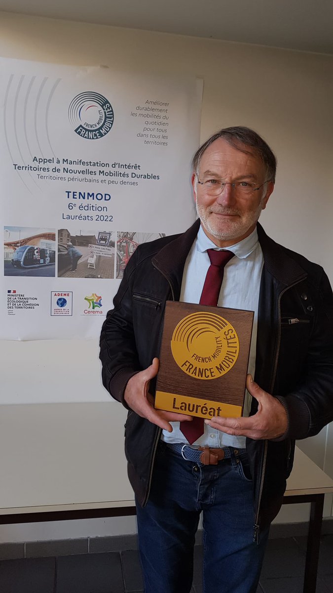p_rifflart's tweet photo. Le @pole_grand lauréat de l’appel à manifestation d’intérêt #Tenmod l’enveloppe de 100000€ qui nous revient nous permettra d’accélérer vers une mobilité alternative sur le territoire. Merci aux équipes et à notre porte étendard Hubert Capelle. @InfoAduga @AmiensMetropole @ademe https://t.co/0P4W0FBjMr
