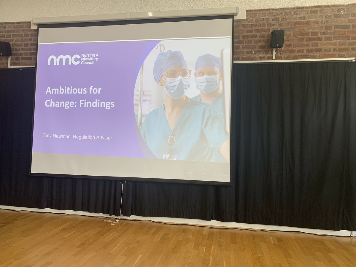 olgalwalters's tweet photo. @nmcnews Tony Newman speaking about changes for #Nurses #Ambition4change #Justculture @RCNWestMids @Bevbaker2305 @sunnysanderjac1 @ameliagodson @uhbcno #LisaStalleyGreen @ShirtyPhil #BHM2022 https://t.co/B89l2xMYmN