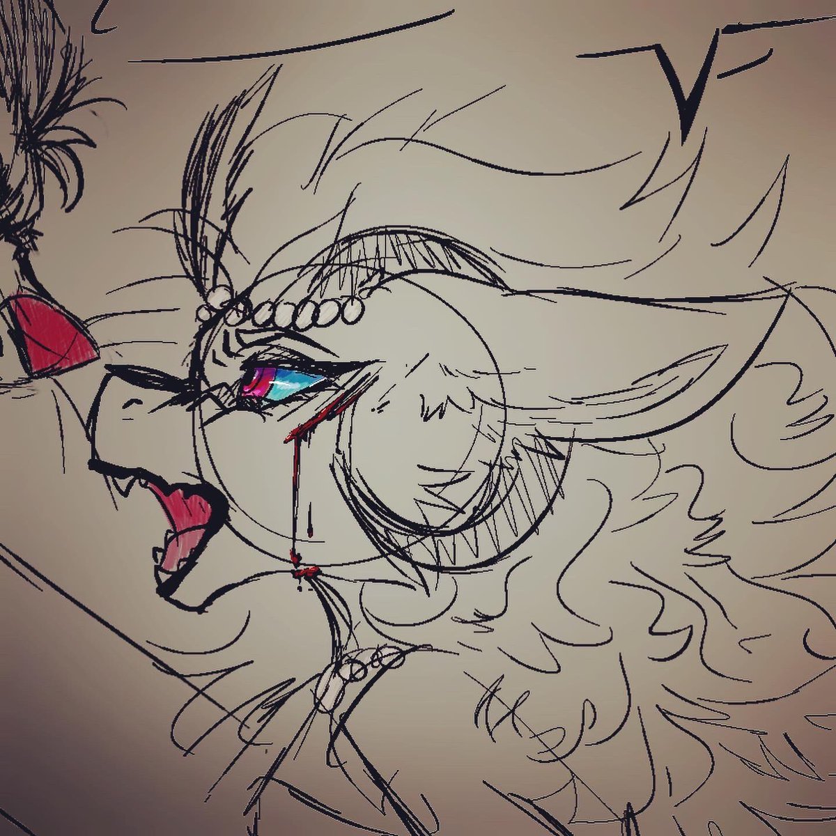 Wild_Zabajaba's tweet photo. It’s been really hard finding the motivation to draw these last few weeks. I don’t have any nice pieces to show for, just this sketch based off a song I thinks neat. Nothing else to it :/
.
.
#wickerbeast #zuprano #1920s #mobster #furryart https://t.co/wKml0arIbz