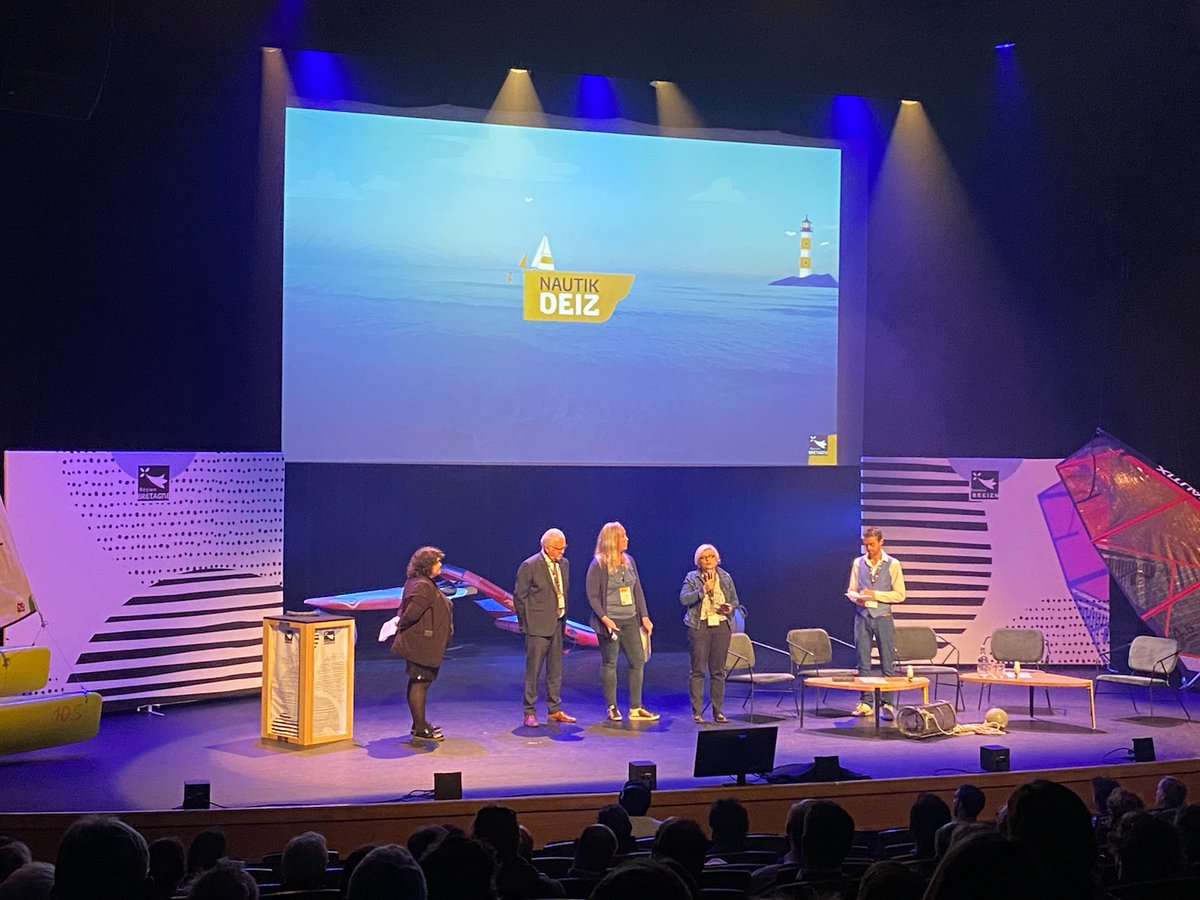 Lancement du #nautikdeiz, journée des professionnel.le.s et des territoires du #nautisme breton <a href="/regionbretagne/">Région Bretagne</a>
#bretagne #sailing #Finistere
