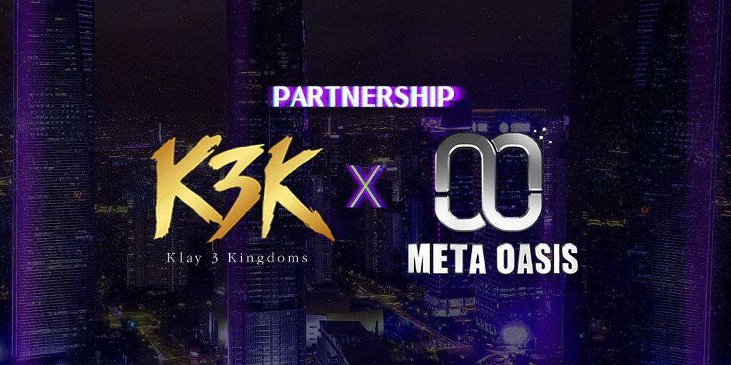 MetaOasisVR's tweet photo. 🎉Meta Oasis X  K3K🎉

📢Partnership Celebration Event 

🏆 K3K NFT x 5 (Klaytn) 
🏆 MOA Token x 5,000 (ERC-20)

1️⃣Like / Retweet / Tag 3 Friends

2️⃣Submit 
https://t.co/B6s91uKuIf

⏳Ends: 16th Oct (KST 22:00)

#nftgiveaway #NFTCommumity @klayape @klaymutant @klay_3_kingdoms https://t.co/I6orYZG1C5