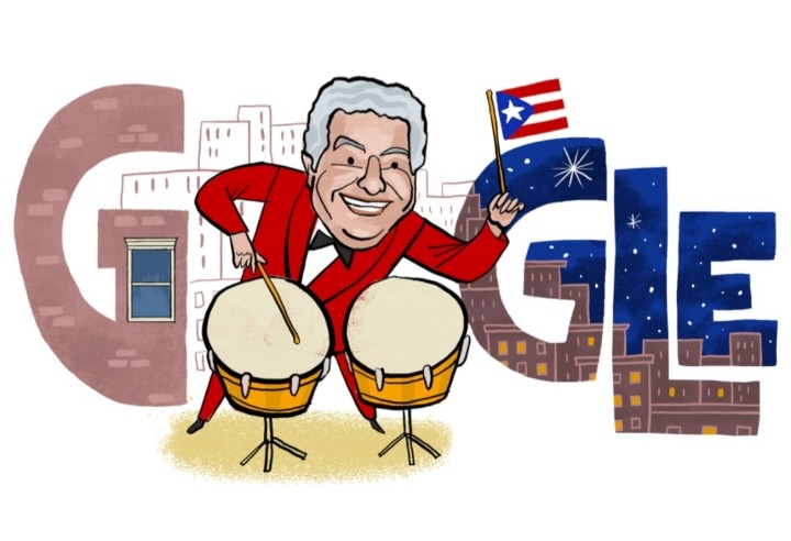 Good morning earth!  Did you open your Google browser today? Learn about The King Of Latin Music, Tito Puente and share this Google Doodle with the world! #🇵🇷 #titopuentejr #titopuente #HispanicHeritage <a href="/Google/">Google</a>