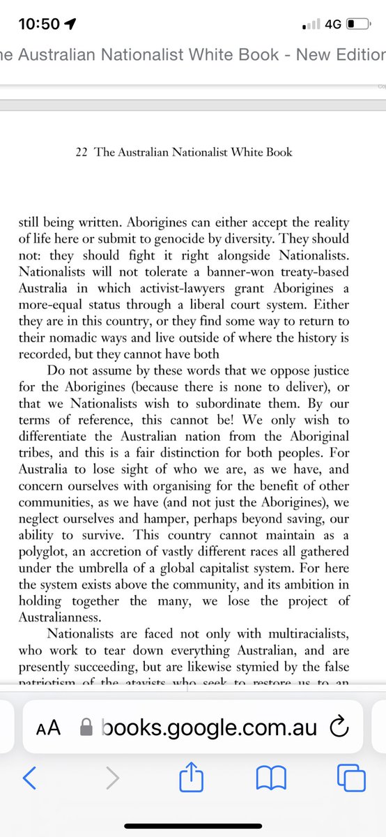 “Submit to genocide by diversity”
“They should fight it right alongside Nationalists”