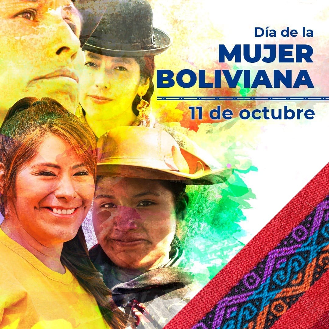 ProfQuelca's tweet photo. Día de la mujer Boliviana.

Es importante asumir acciones por una mayor y más equitativa participación de las mujeres en la sociedad, para alcanzar una vida más libre.

¡Por la lucha de las mujeres revolucionarias!

#diadelamujer #igualdaddegenero #niunamenos https://t.co/sBRwVWLWQ4