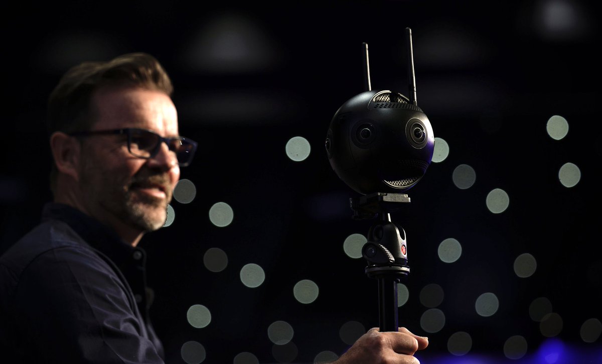 I really do love my 360 camera and the immersive experiences we create together. Many say it looks like some kind of droid from Star Wars #farmVR <a href="/AusRedMeat/">AMPC</a> Innovation Conference 2022 <a href="/ThinkDigitalXR/">Think Digital Studios</a>