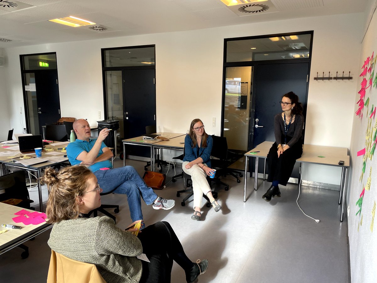 Mapping #Design #speculations to co-imagine what #InteractiveDesign systems for spiritual practice and faith communities might look like &amp; how #ParticipatoryDesign might support creative inquiry <a href="/NordiCHI/">NordiCHI</a> #workshop w <a href="/robertmarkum/">Robert Markum</a> <a href="/Videodrama/">Revisor</a> <a href="/EstelleSmithPhD/">Estelle Smith 🌟</a> <a href="/FrMaas/">Franzisca Maas</a> &amp; Sara Wolf.