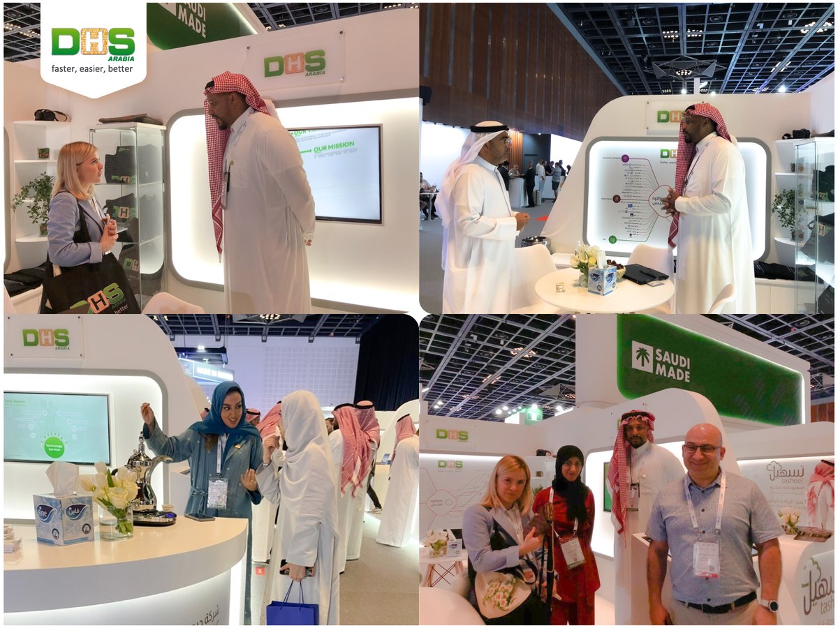 dhs_arabia's tweet image. We are delighted to share with you some pictures from our participation at GITEX on its first day.

You can find us at GITEX&apos;s Global in: 
📌 Hall SR-H1 Saudi Arabia Pavilion 
📅 Date – 10-14 Oct 2022
📍 Venue— Dubai World Trade Centre

#DHS #GITEX2022 #Technologyweek #Dubai