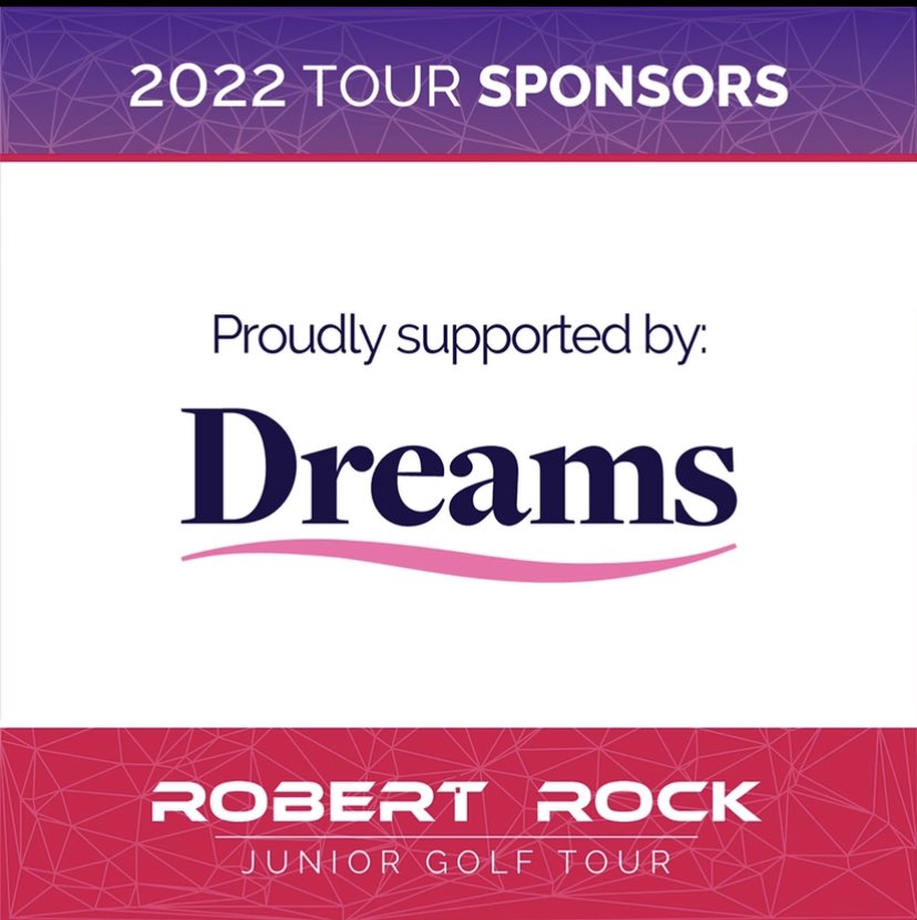 robrockgolftour's tweet photo. As our season comes to a close we would like to thank our Main Title Sponsor @Dreams_Beds for their support over the last few years , you have helped us grow the tour and junior participation. We now look to find a new title sponsor for 2023 onwards. https://t.co/u1YCmC9KbO