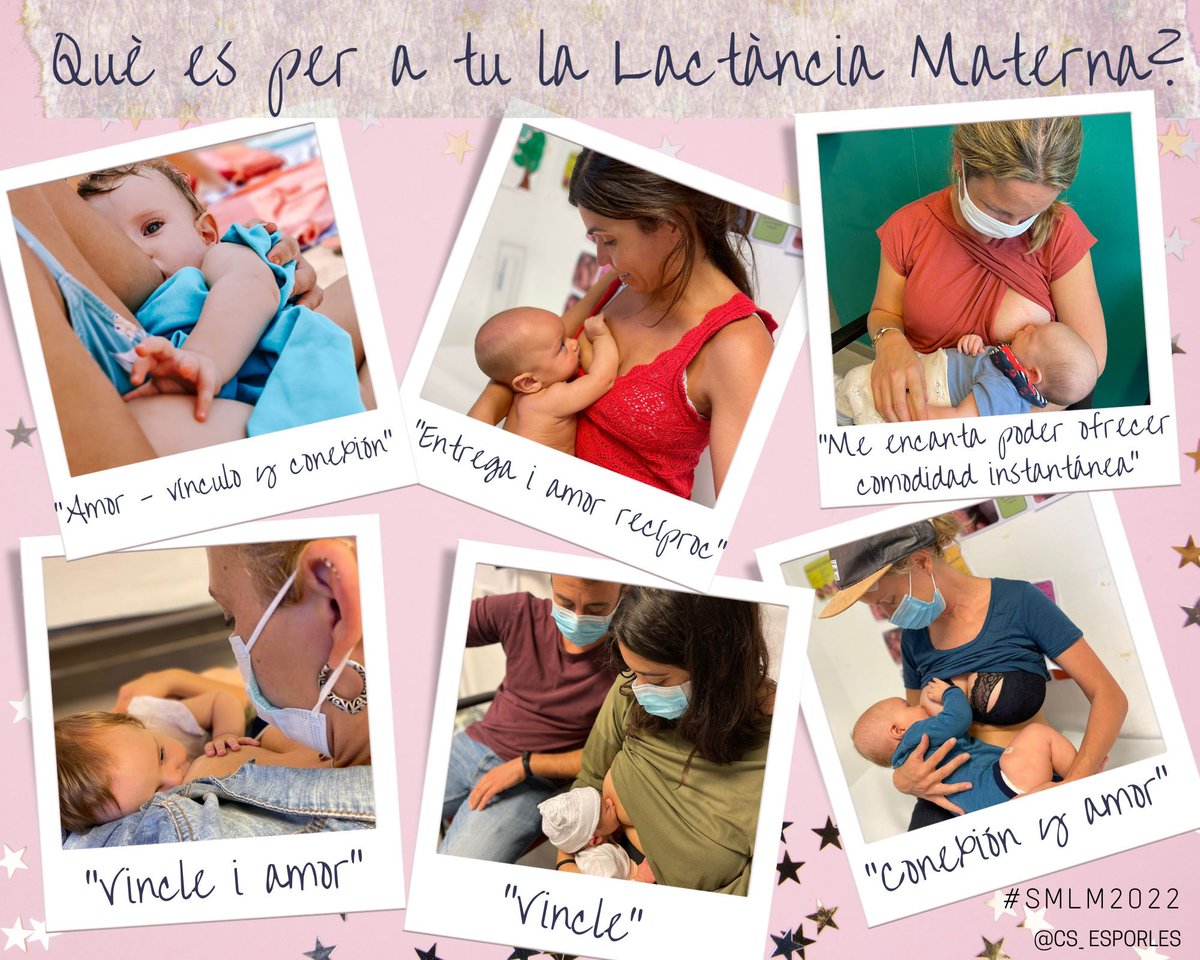 Setmana de la #LactanciaMaterna 🤱🏼 Gracies a totes les mares i families que han participat en aquest mural i regalen amor cada dia als seus fills. <a href="/apmallorca/">Gerència d'Atenció Primària de Mallorca</a> #SMLM2022