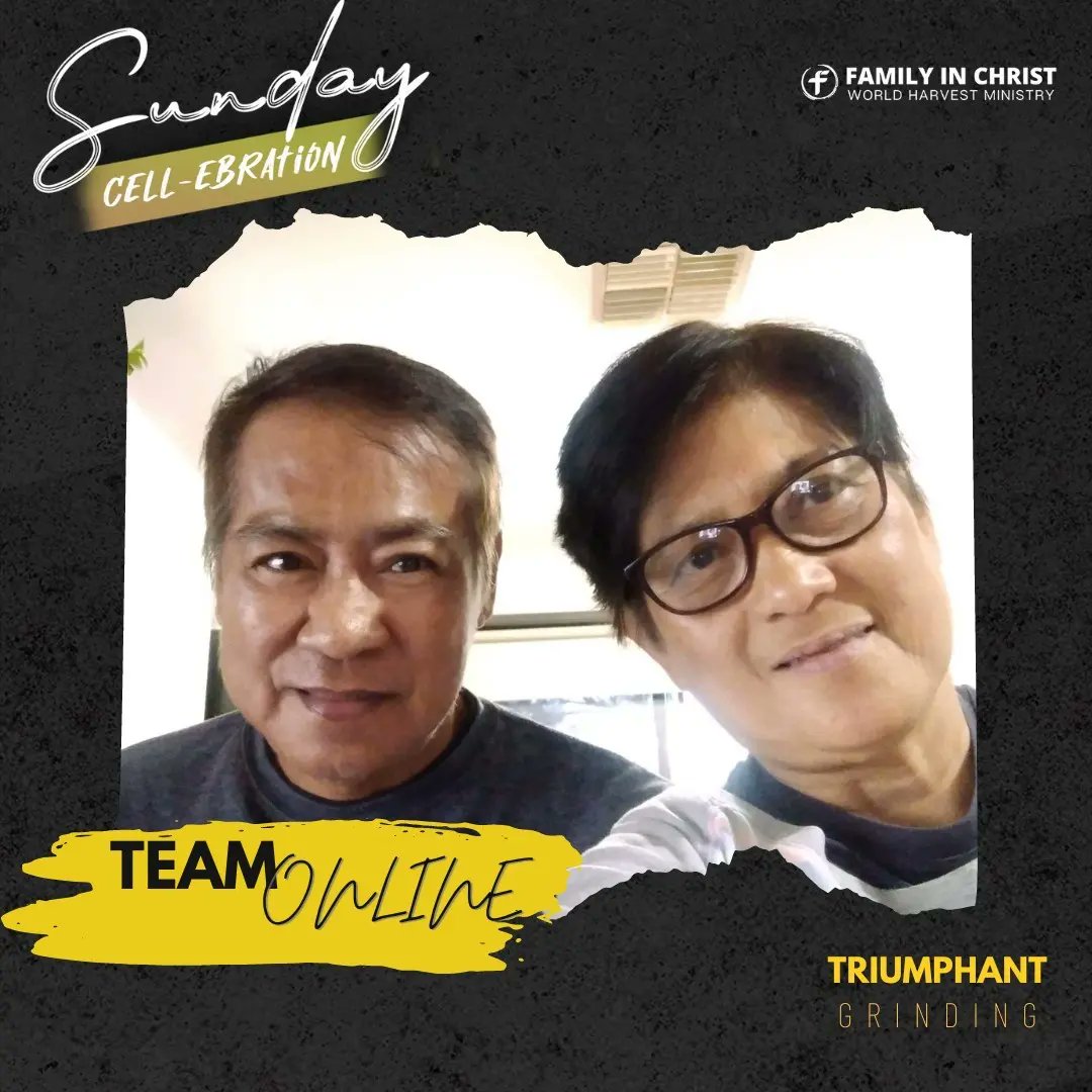 ficchurch_ph's tweet photo. We're blessed to be with you!
#FICOnline
#SundaySimbahay #TriumphantGrinding https://t.co/cKYRqdMARw