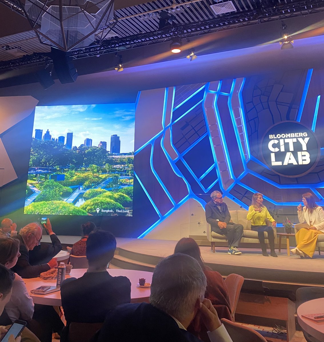 “Deep immersive nature can counteract all Urban stressors” from world renowned Landscape architect Amanda Burden #cities4health #citylab2022 <a href="/BloombergDotOrg/">Bloomberg Philanthropies</a>