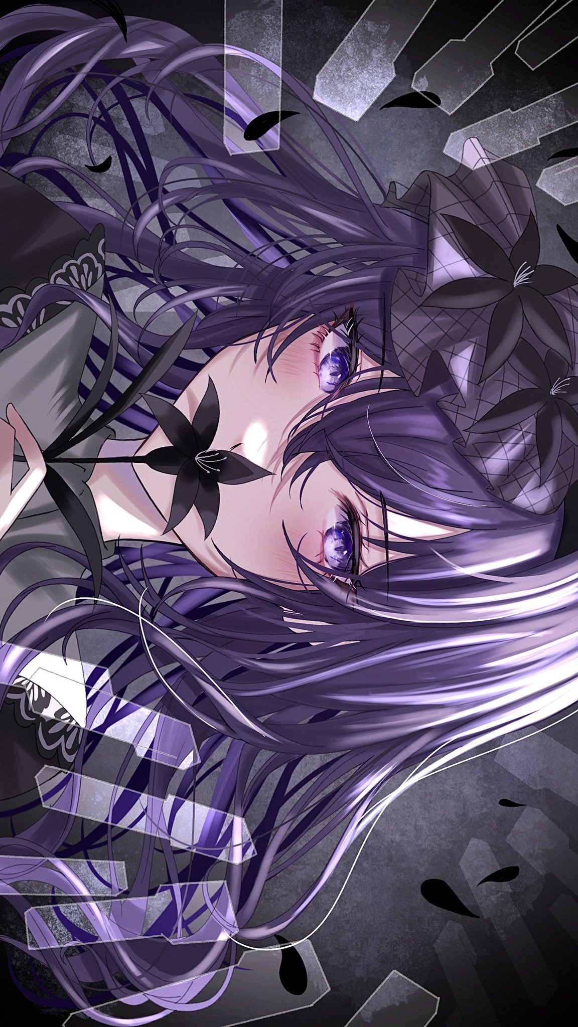 朝比奈まふゆ　黒百合20個 黒百合まふゆ - ibisPaint