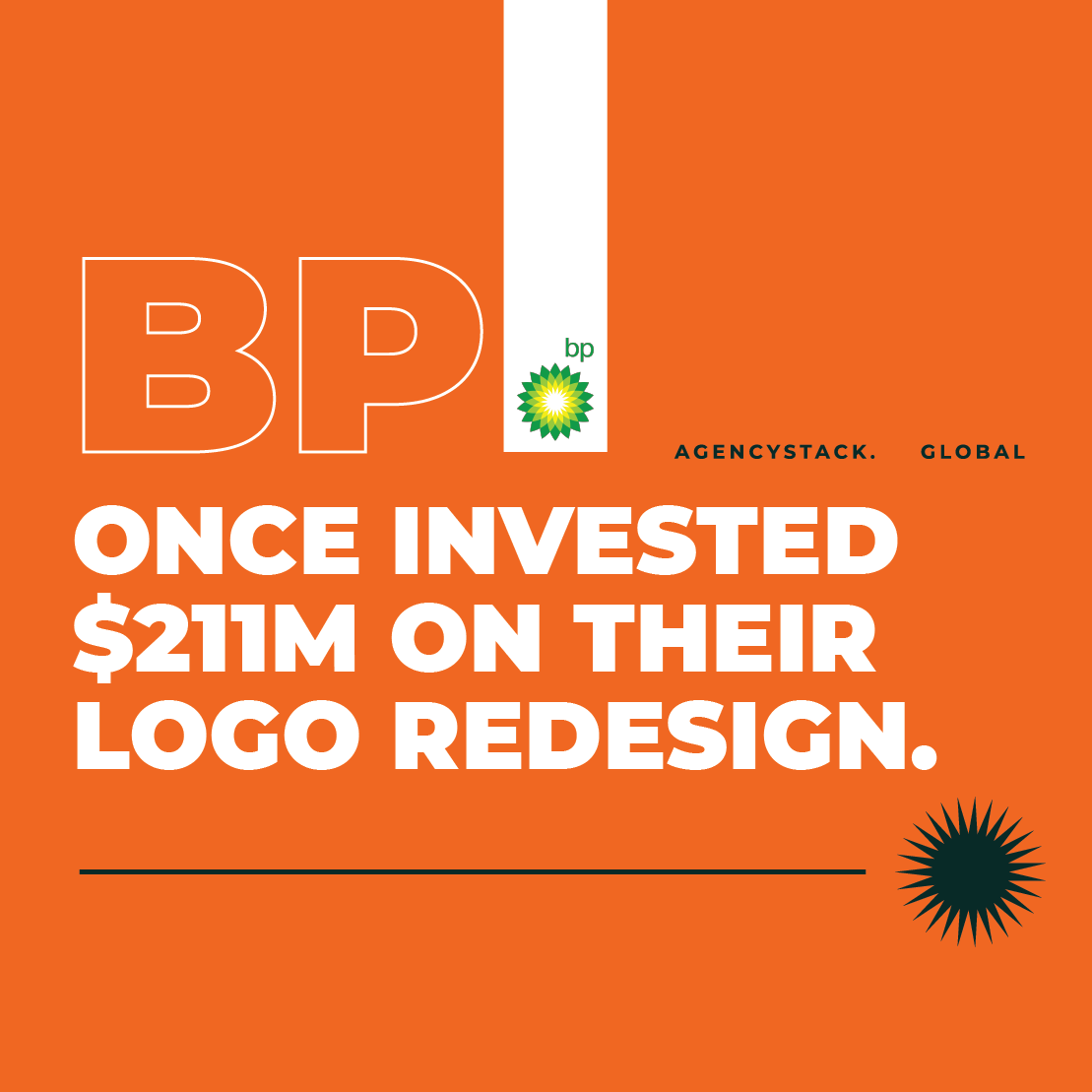 agency_stack's tweet photo. Did you know? 🤯
We don't quote quite as much as BP paid 😂 But we recognise the importance of rebranding. 

Contact Agency Stack to share your overflow content and get quality results in return ⏫
https://t.co/fdDQXovTjf

#branding #digitalmarketing #logo #design #AgencyStack https://t.co/KNc6mtgpGE