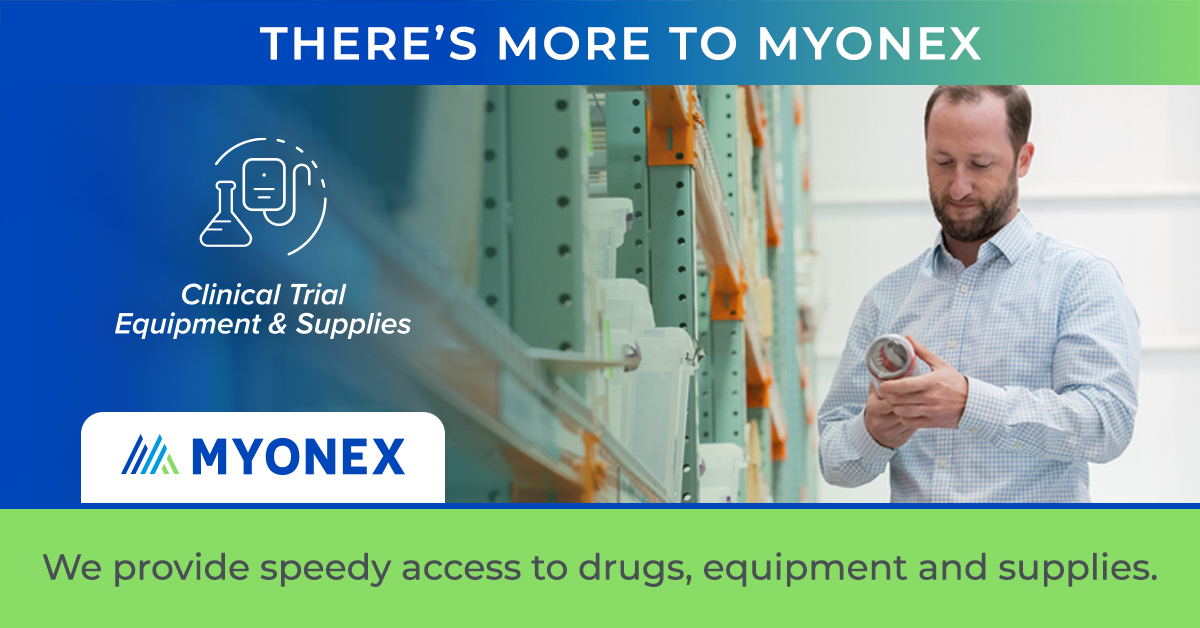 We’re known for our Clinical Trial Drug Sourcing. But did you know that our Myonex CTES service can help ensure that your trial starts on time? 

Contact us at globalsales@myonex.com, or visit our website for more information bit.ly/37zLTft