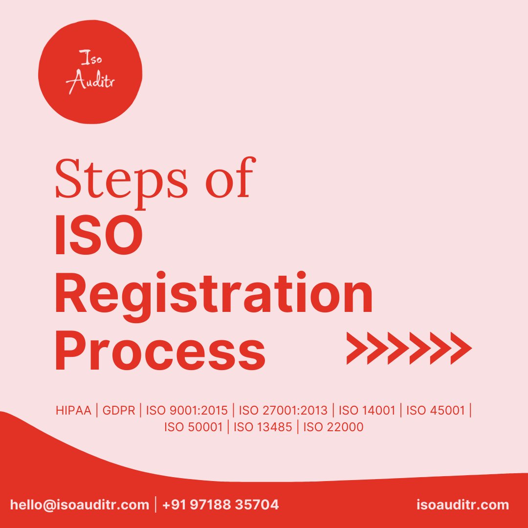isauditr's tweet photo. Follow the 11 steps to register your company and gain the trust of your customers 🤝along with the growth of your company. 📈
Follow us for more such information.🎯

🌐: https://t.co/zC30ygkxkV

#iso #isocertifications #isauditr #iso9001 #iso27001 #gdpr #hippa https://t.co/KD8zZc1SBL