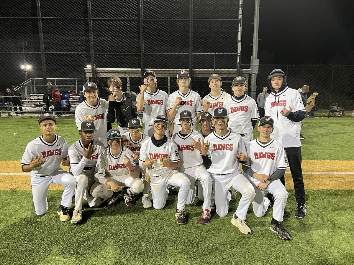 Congrats to the MVP Dawgs for winning the JV Championship for the NVTBL Col Day Tourney sponsored by Dick’s Sporting Goods. ⁦<a href="/MVPBaseball_VA/">MVP_Baseball</a>⁩