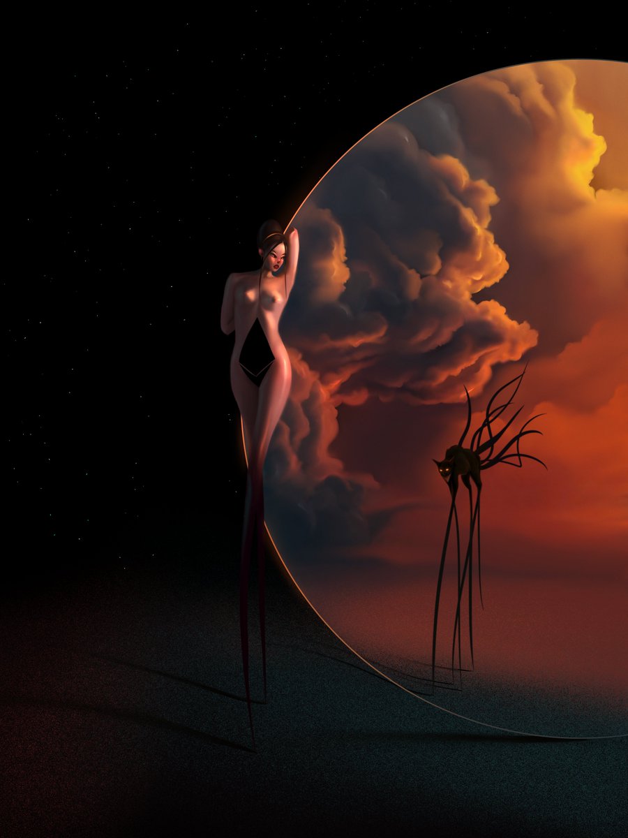 camibus_'s tweet photo. Hi! I'm Camibus and I create surreal colorful worlds inhabited by strange creatures 💛
#PortfolioDay https://t.co/BtLy48VKel