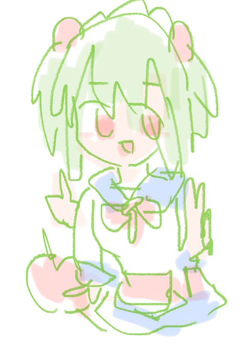 AIが描いたようなツガルを目指しました🍎 