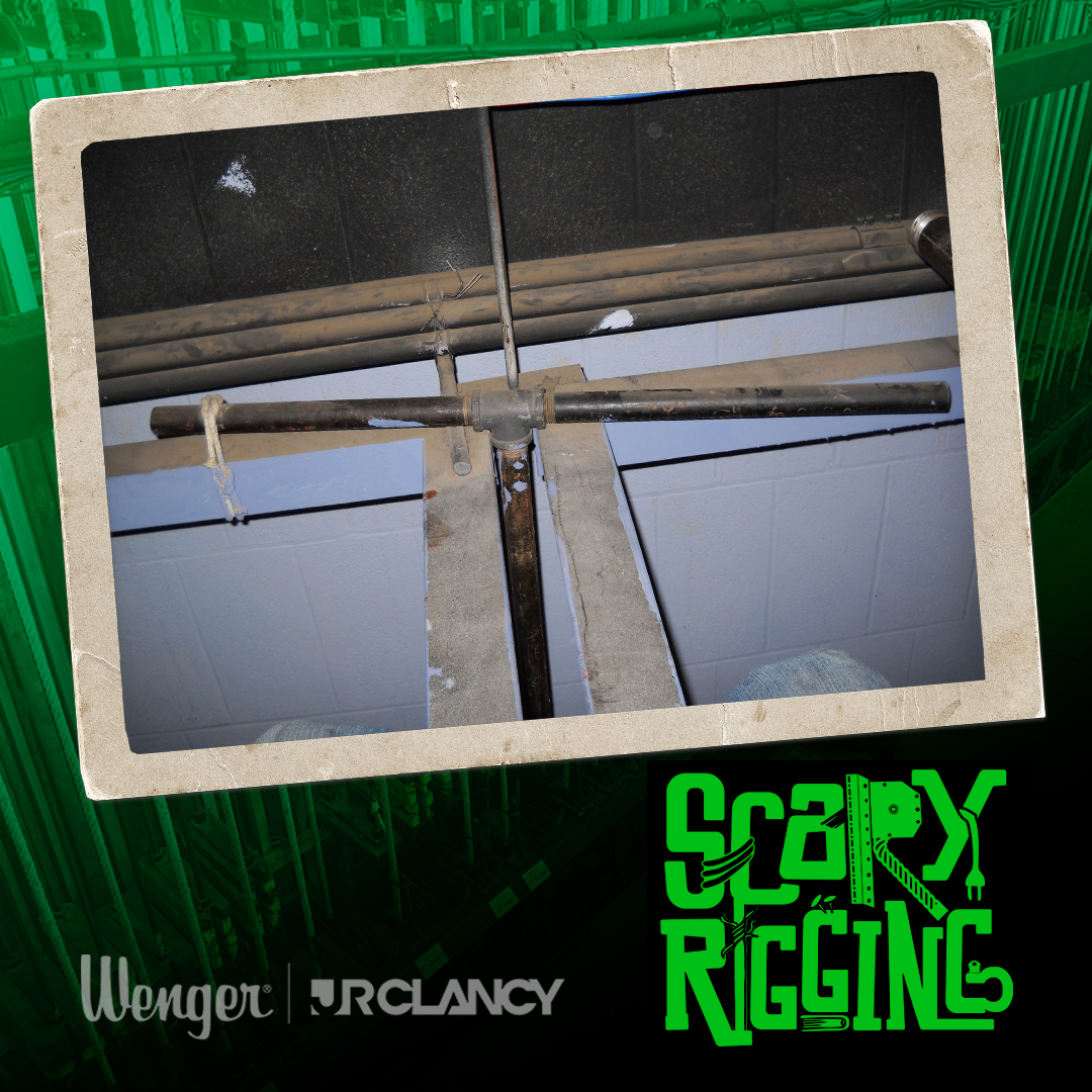 JRClancy1885's tweet photo. Ya, that's a NO from us on this equipment choice, but a YES to seeing all your scary rigging examples. Got anything to share?Submit yours here: https://t.co/vGsFdEeTbf

#scaryrigging #rigsafe #rigging https://t.co/0KKMYG7Q6x