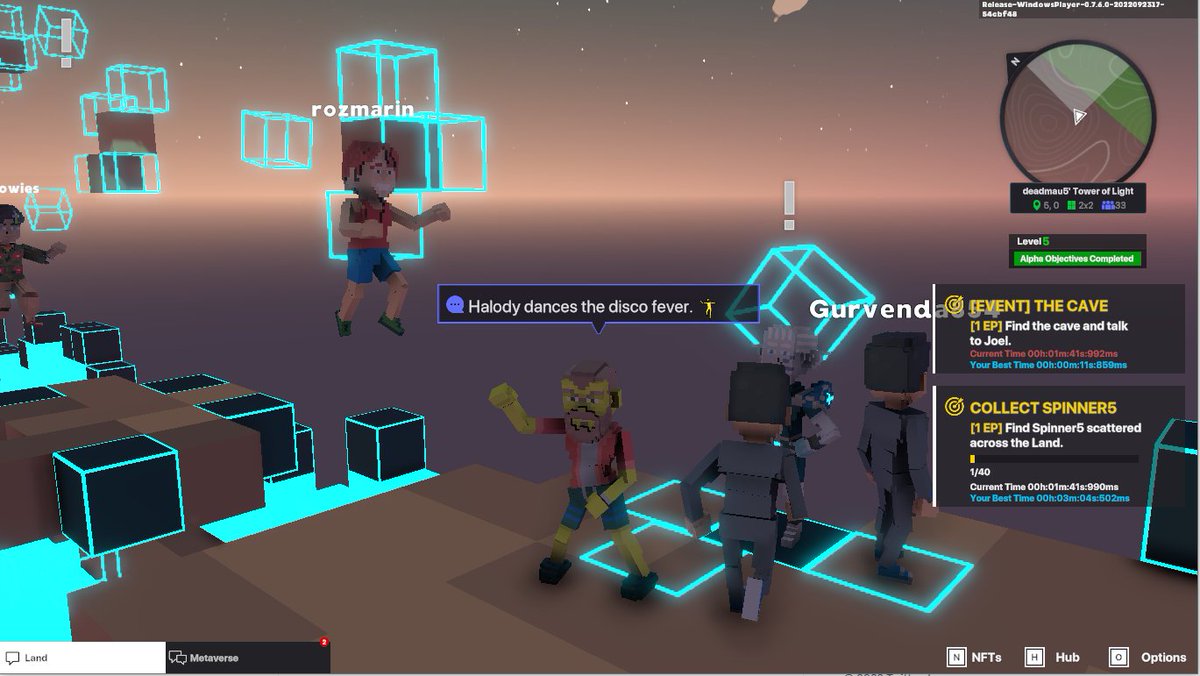 KingsWhc's tweet photo. @TheSandboxGame @deadmau5 I just participated in the #SandboxAlphaS3Giveaway for a chance to win 500 SAND! Found George from the Metaglitch in @deadmau5's Tower of Light, check out my screenshot below!
👇 https://t.co/YFY4HHg1l1