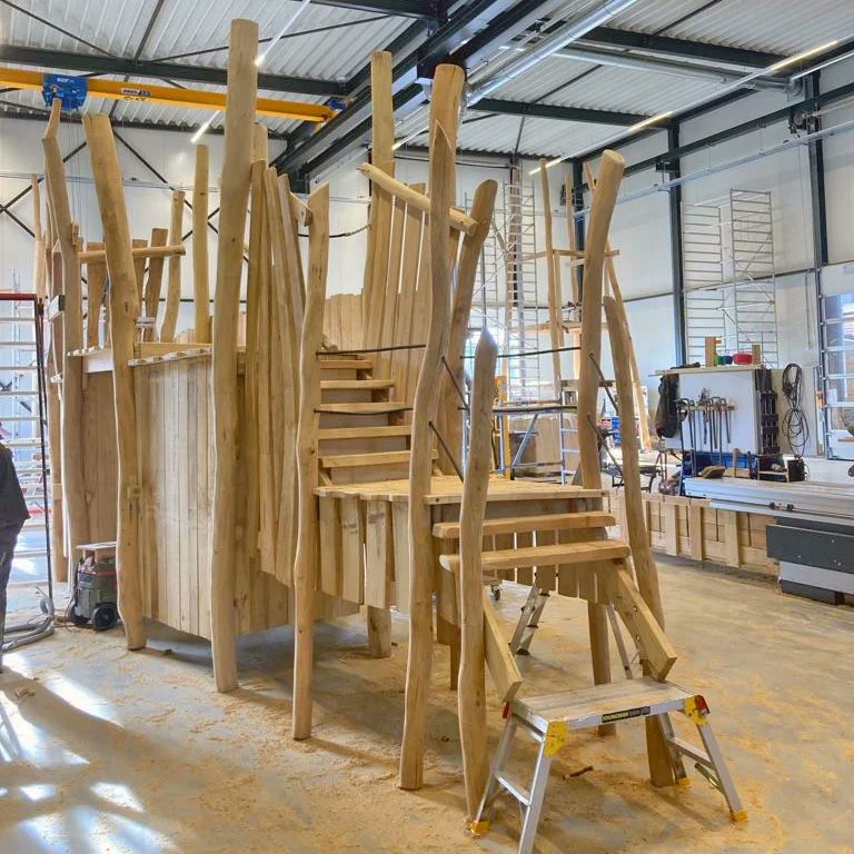 Bureau_RIS's tweet photo. Deze uitdagende en avontuurlijke #maatwerk #speelberging voor een nieuwe kinderopvang locatie van #SDKKinderopvang is in productie #vanschetsnaarspelen #deel1 #natuurlijkspelen #meertebeleven #Dordrecht #groenekinderopvang https://t.co/azqufbni5J